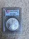2005 $1 Silver American Eagle Pcgs Ms-70 First Strike Flag Label