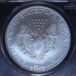 2005 American Silver Eagle Dollar $1 Pcgs Ms70