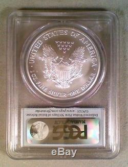 2005 Silver American Eagle PCGS MS70 First Strike (001)