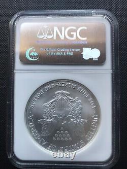 2006 American Silver Eagle Dollar MS70 NGC Mint State 70