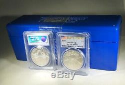 2006 American Silver Eagle PCGS MS69 First Strike Lot Of 20 Business Strike