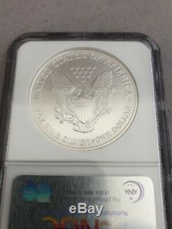 2006 MS70 American Silver Eagle First Strike NGC Rare Red Label