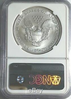 2006 Ngc Ms70 Silver American Eagle Mint State 1 Oz. 999 Fine Bullion
