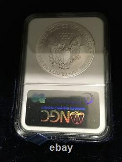2006 W 20th Anniversary Silver American Eagle Dollar Set NGC MS70, PF70, PF70 UC