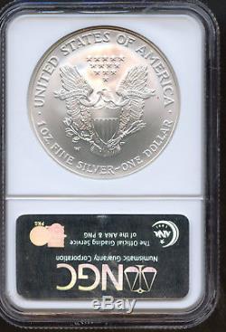 2006 W American Silver Eagle Ngc Ms 70 20th Anniversary Set