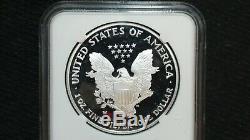 2006 W American Silver Eagle Ngc Ms & Pf70 20th Ann 3 Coin Set $1 Perfect Coins