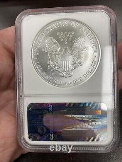 2006-W Burnished Silver American Eagle MS-70 NGC Key Date