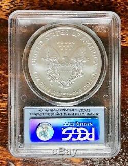 2006-W First Strike PCGS MS70 $1 Silver American Eagle 20th Anniversary