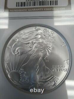 2006 W MS70 PERFECT American Silver Eagle, NGC Brown Label, FREE SHIPPING