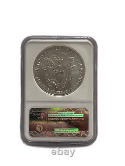 2007 W American Silver Eagle Graded NGC MS70