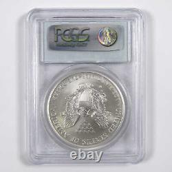 2007 W American Silver Eagle MS 70 PCGS $1 Burnished Coin SKUCPC3426