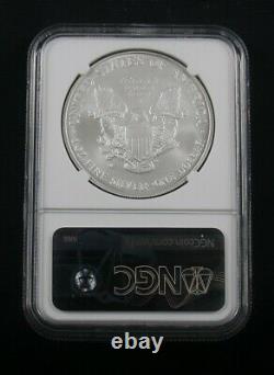 2007 W Annual Dollar Coin Set Burnished American Silver Eagle Ngc Ms 70