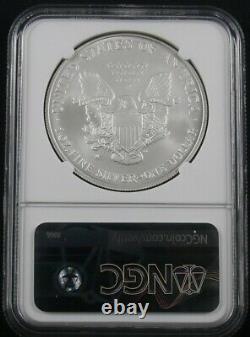 2007 W Annual Dollar Coin Set Burnished American Silver Eagle Ngc Ms 70