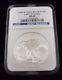 2008 $1 AMERICAN SILVER EAGLE! NGC MS 69! EARLY RELEASES! REV of 07! CV4036