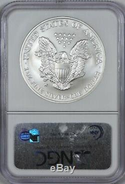 2008 American Silver Eagle Reverse of 2007 NGC MS70 Early Releases Scarce