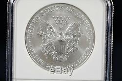 2008 W American Silver Eagle Ngc Ms70 Reverse Of 2007 Early Releases Label