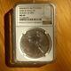 2008-W Burnished American Silver Eagle Reverse 2007 NGC MS69