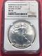 2008-W Burnished American Silver Eagle Reverse 2007 NGC MS70