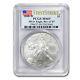 2008-W Burnished Silver American Eagle Coin MS-69 FS PCGS Rev of 2007 Coin
