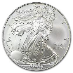 2008-W Burnished Silver American Eagle Coin MS-69 FS PCGS Rev of 2007 Coin