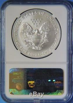 2008 W Reverse of 2007 American Silver Eagle 1oz PCGS Graded MS70