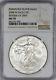2008-W Reverse of 2007 Burnished American Silver Eagle NGC MS70