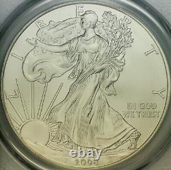 2008-W Reverse of 2007 Silver Eagle PCGS MS70