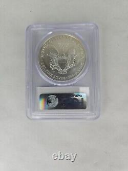 2008-W Reverse of 2007 Silver Eagle PCGS MS70