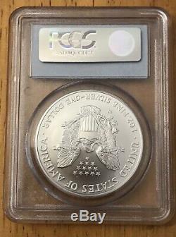 2008-W Silver American Eagle Reverse of 2007 PCGS-MS66