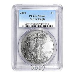 2009 $1 American Silver Eagle MS69 PCGS