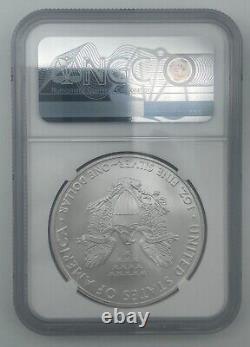 2009 American Silver Eagle Mercanti Hand Signed Flag Ngc Ms70