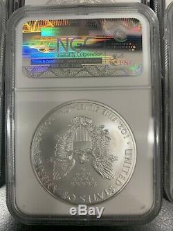 2010 $1 American Silver Eagle NGC MS70 Early Releases Box Of 20 Pcs