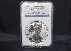 2011 25th Anniversary American Eagle Silver Coin Set Ngc Ms/pf69 With Ogp! #2