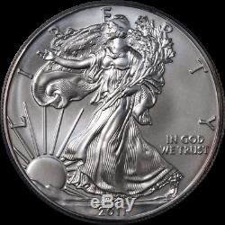 2011 25th Anniversary 5 Coin Silver American Eagle $1 Set 1st Strike ANACS MS70
