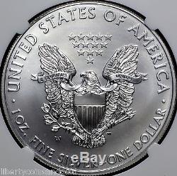 2011 25th Anniversary Silver American Eagle Set NGC Graded MS70 PF70 withBox & COA