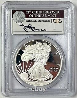 2011 American Silver Eagle 1oz. 999 PCGS MS 70 5-COIN LOT READ DESCRIPTION