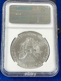 2011 American Silver Eagle 25th Anniversary Early Release NGC MS69