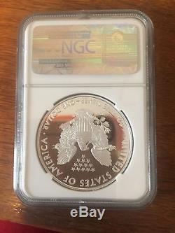 2011 American Silver Eagle 25th Anniversary Set NGC PF70/MS70 5 Coins