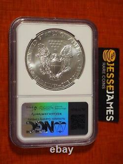 2011 American Silver Eagle Ngc Ms70 John Mercanti Signed Beautiful Coin Low Pop