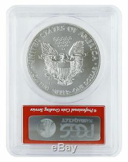 2011-S 1oz Burnished American Silver Eagle MS70 PCGS Struck at San Fran