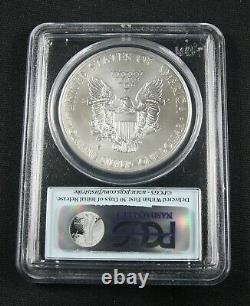 2011 S American Silver Eagle 25th Anniversary Set Pcgs Ms 70 First Strike