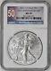 2011-S American Silver Eagle NGC MS70 25th Anniversary Set TOP 50 LABEL