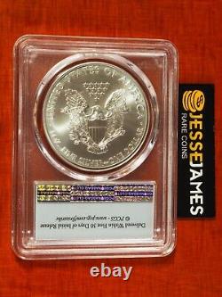 2011 Silver Eagle Pcgs Ms70 Flag First Strike From The 25th Anniversary Set