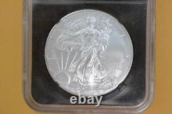 2011 W (burnished) American Silver Eagle Ngc Ms70