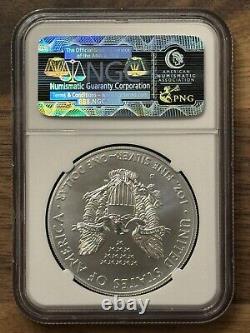 2011-s American Silver Eagle Ngc Ms70 25th Anniversary Set Ase Coin