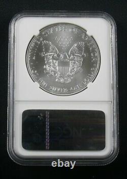 2011 (w) American Silver Eagle Struck At West Point Ngc Ms 70