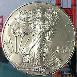 2012 (2011) (s) Silver Eagle Early Production Struck In 2011 Ngc Ms70 Rare
