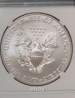 2012 W Burnished American Silver Eagle NGC MS70