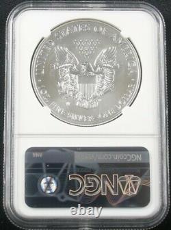 2012 W Burnished American Silver Eagle Ngc Ms 70 Early Releases