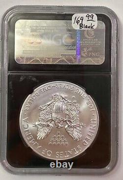 2013-W American Silver Eagle 1oz. 999 NGC MS70 Black Label